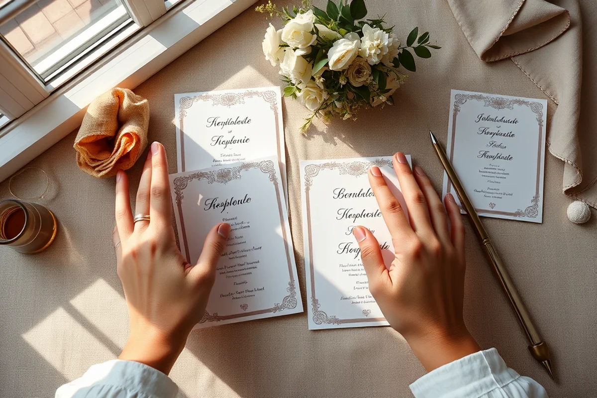 wedding guest book printable — Wedding Guest Book Printable (the finished result)