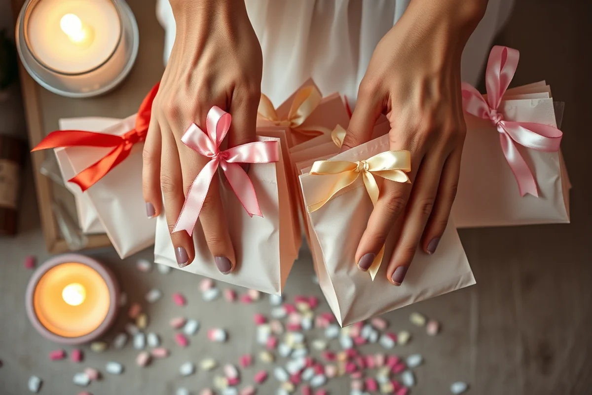 wedding guest small bags — Wedding Guest Small Bags (the finished result)