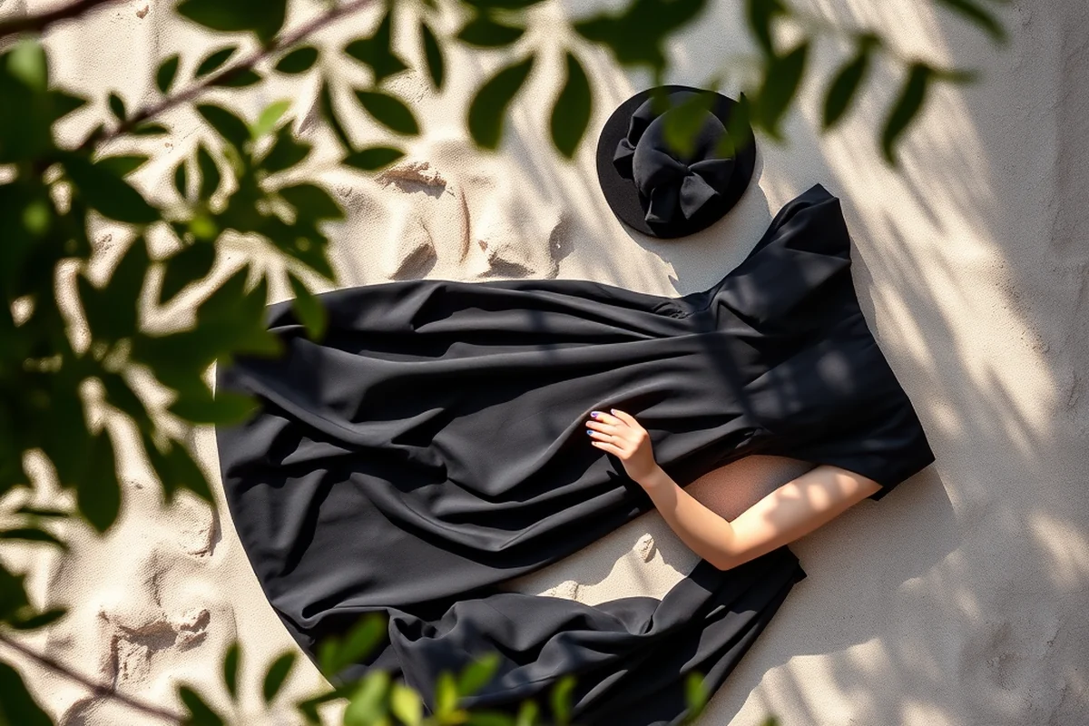 black wedding guest dress — Black Wedding Guest Dress (the finished result)