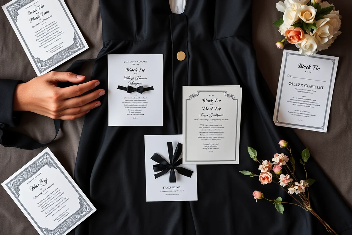 what is black tie wedding guest dress — What Is Black Tie Wedding Guest Dress (the finished result)