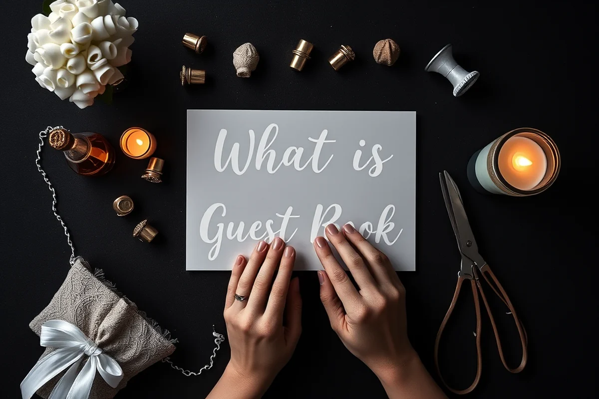 what is wedding guest book — What Is Wedding Guest Book (the finished result)